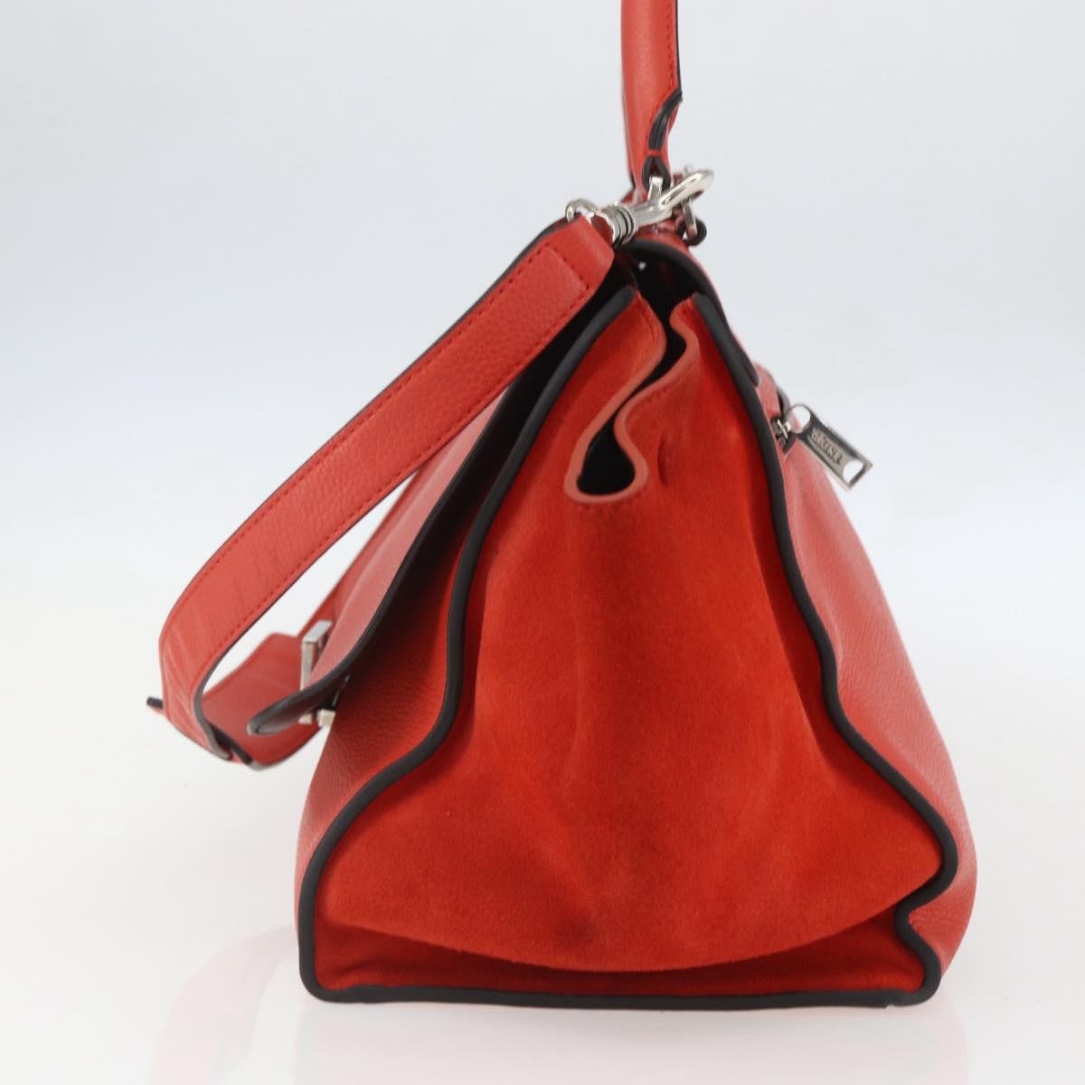 Celine Trapeze Bag Red Leather Good condition - Model View