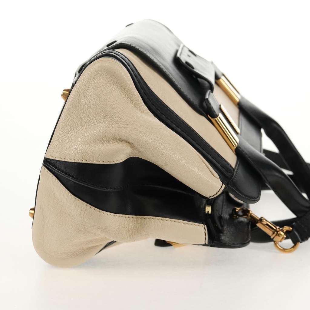 Chloe Alice Satchel White Leather Good condition - Model View