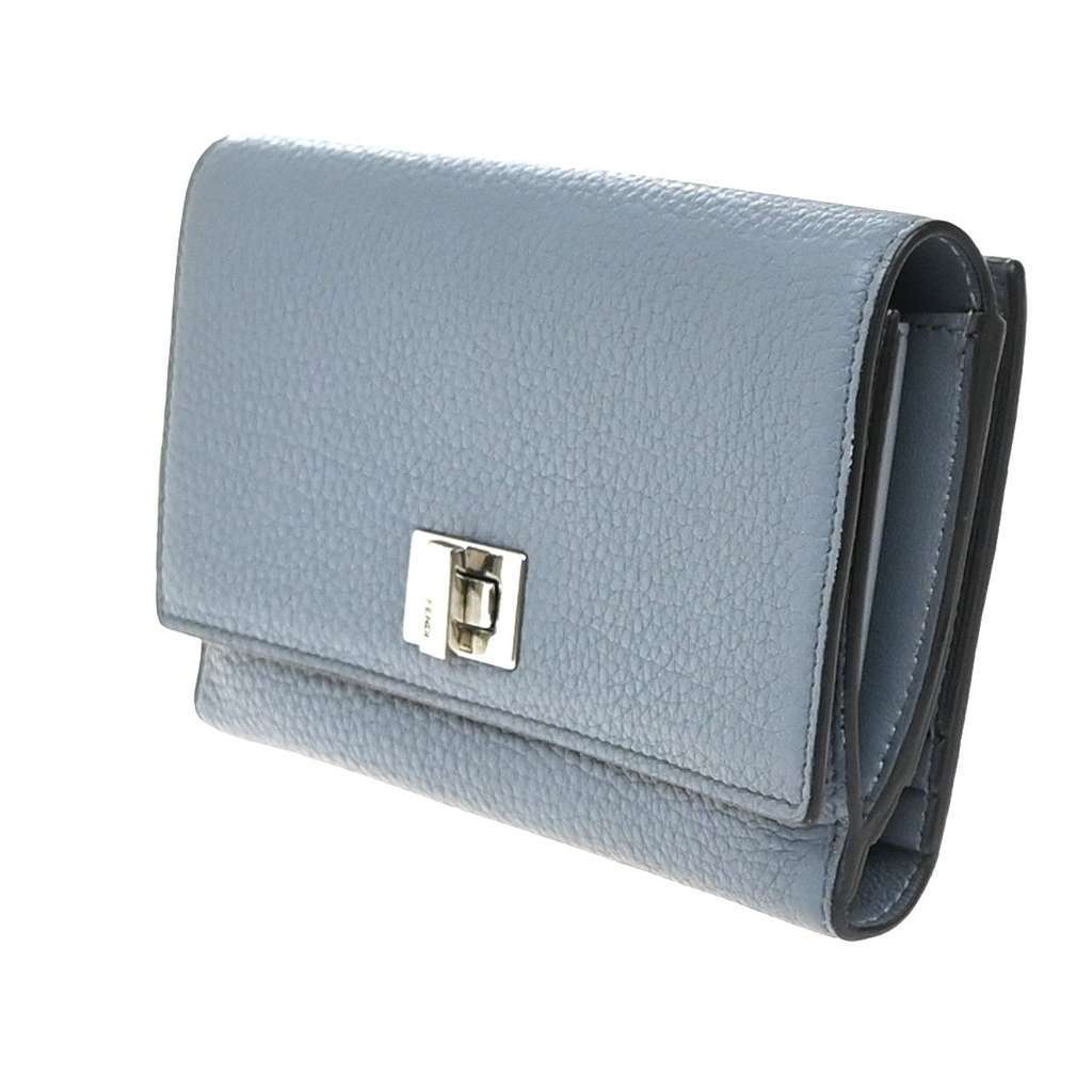 Fendi Peekaboo Wallet Blue Leather Good condition - Inside View