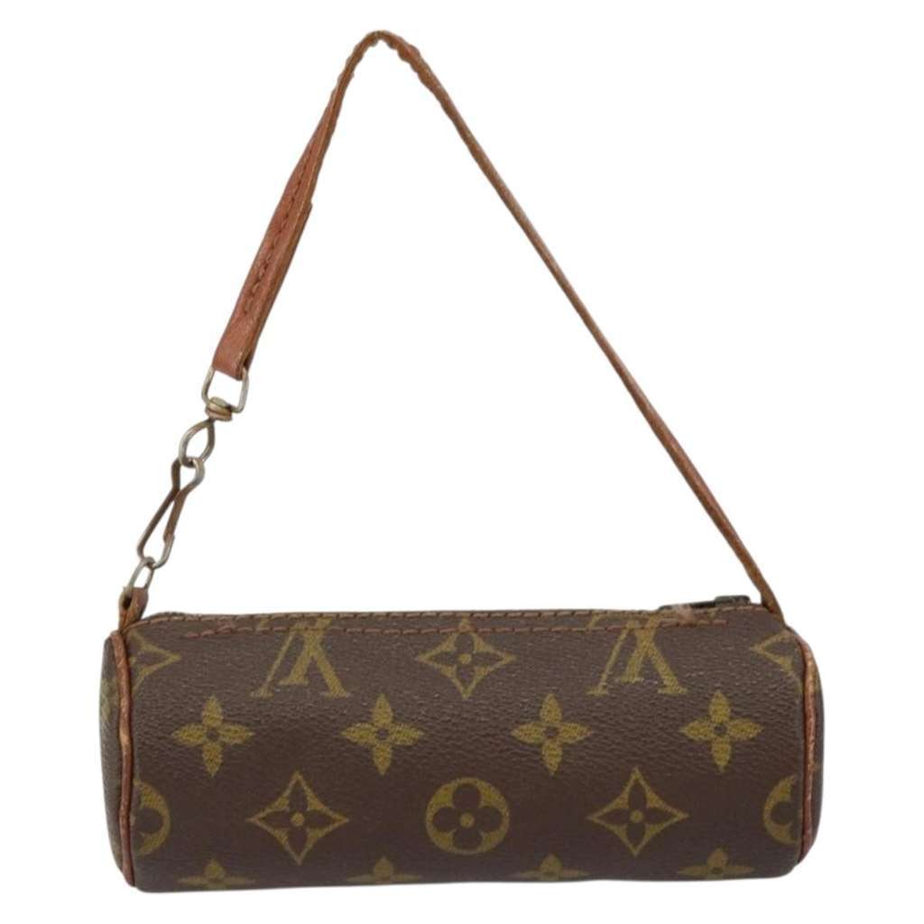 Louis Vuitton Papillon Pochette Brown Canvas Good condition - Back View
