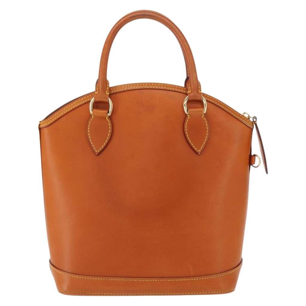 Louis Vuitton Lockit Handbag Brown Leather Good condition - Back View