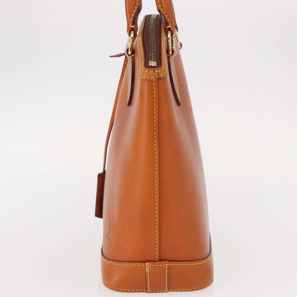 Louis Vuitton Lockit Handbag Brown Leather Good condition - Inside View