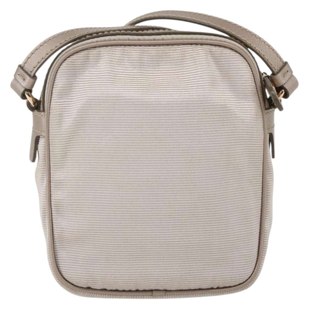 Salvatore Ferragamo Vala Shoulder Bag Beige Good condition - Back View