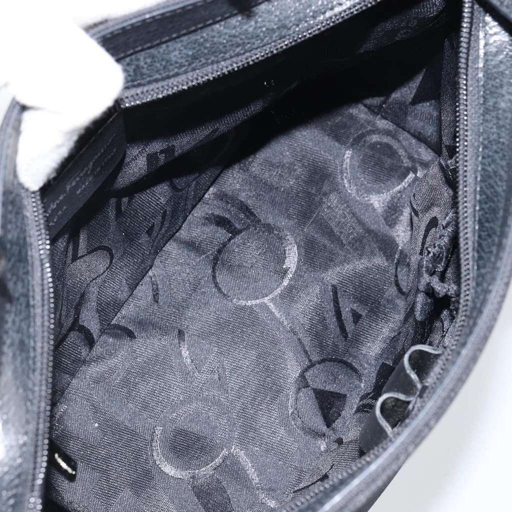 Salvatore Ferragamo Vintage Tote bag Black Canvas Good condition - Box View