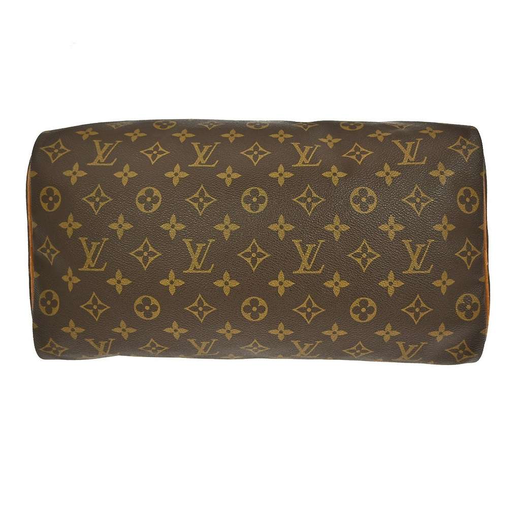 Louis Vuitton Speedy Handbag Brown Canvas Good condition - Inside View