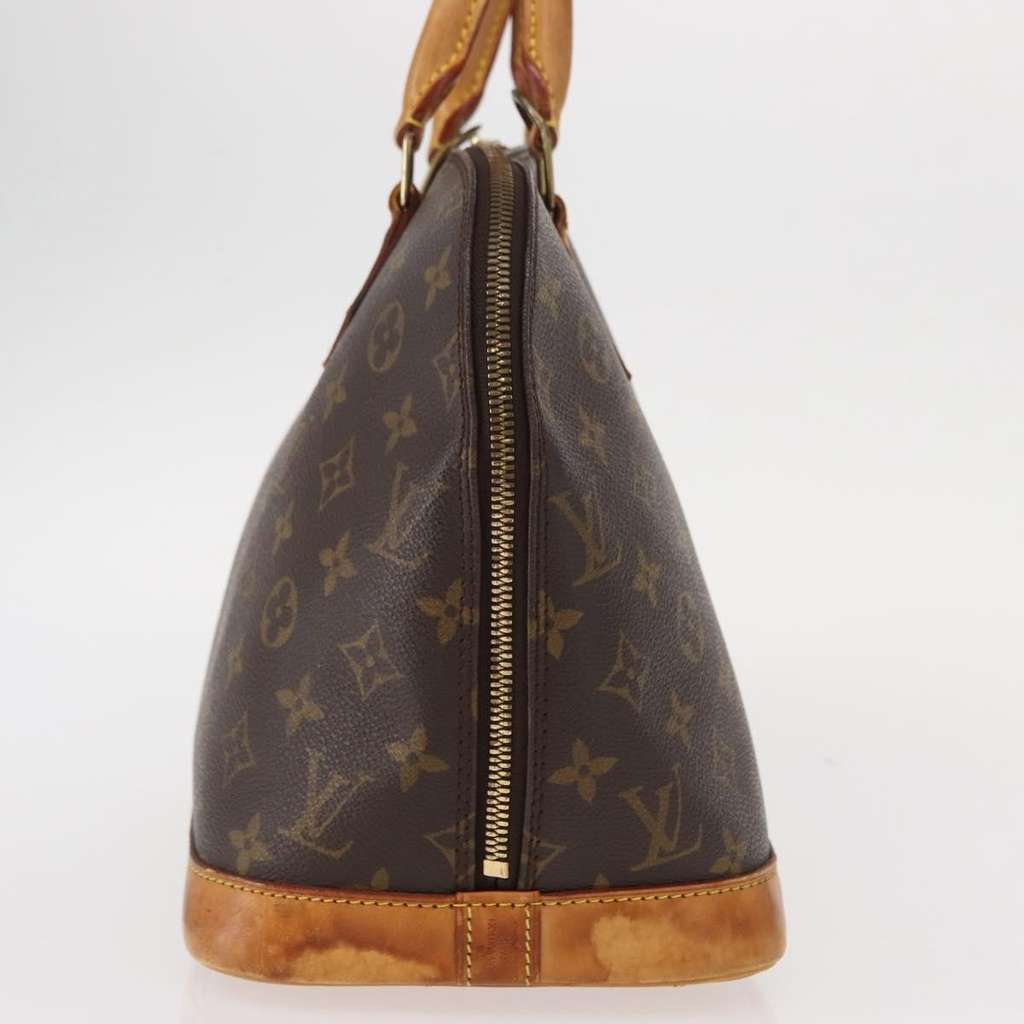 Louis Vuitton Alma Handbag Brown Canvas Good condition - Model View