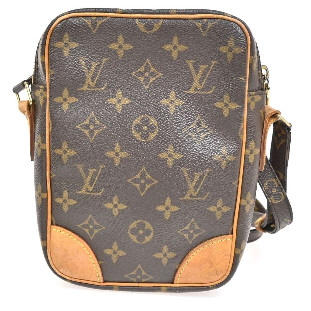 Louis Vuitton Amazone Bag Brown Canvas Good condition - Back View