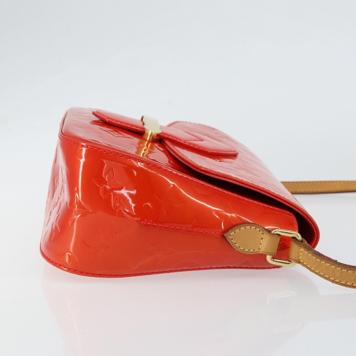 Louis Vuitton Bellflower Handbag Red Good condition - Inside View