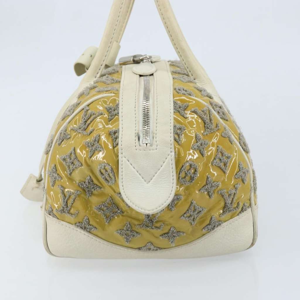 Louis Vuitton Round Speedy Bag Yellow Fair condition - Model View