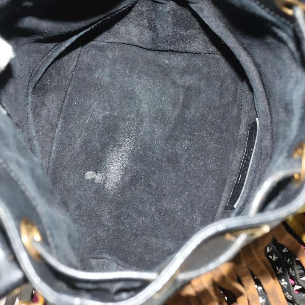 Saint Laurent Fringe Emmanuelle Bucket Bag Other Leather Good condition - Box View