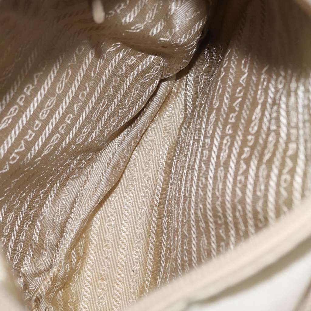 Prada Buckle Messenger Bag Beige Good condition - Box View