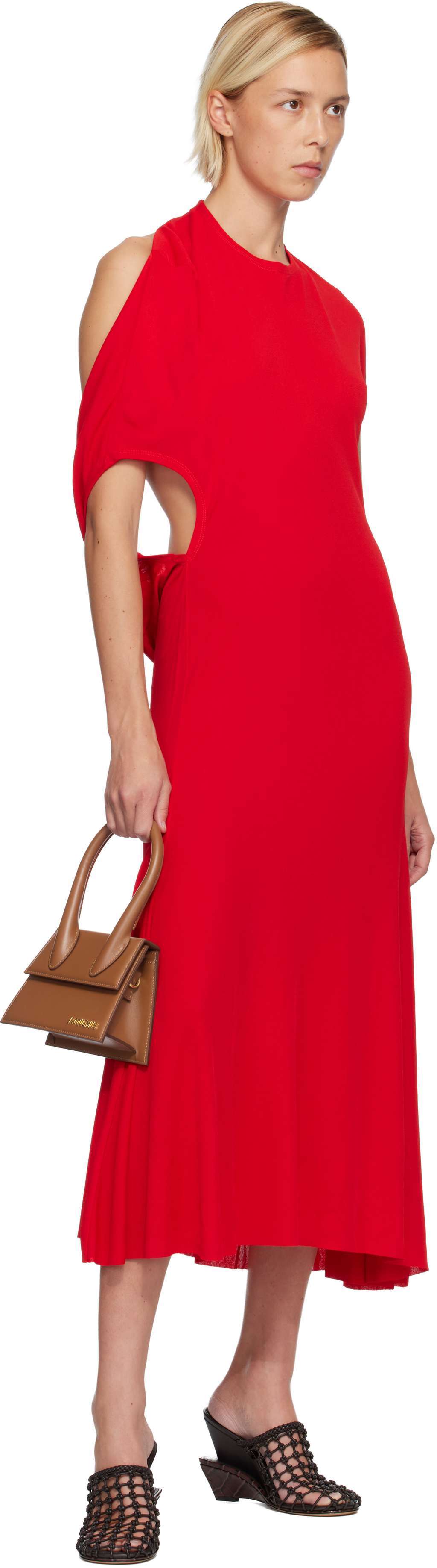 Jacquemus Le Chiquito Mini Brown Leather Never worn - Inside View