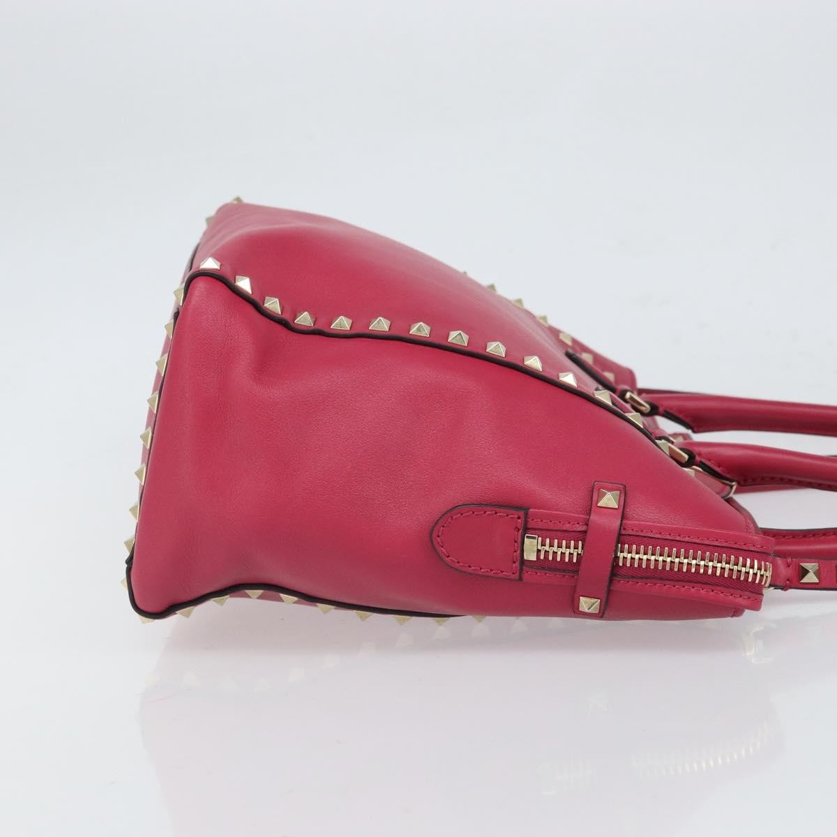 Valentino Garavani Rockstud Tote Pink Leather Good condition - Inside View