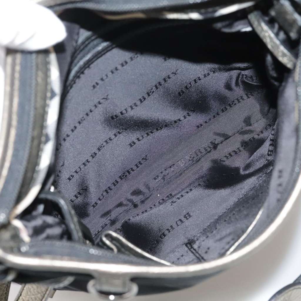 Burberry Vintage Shoulder Bag Black Good condition - Box View