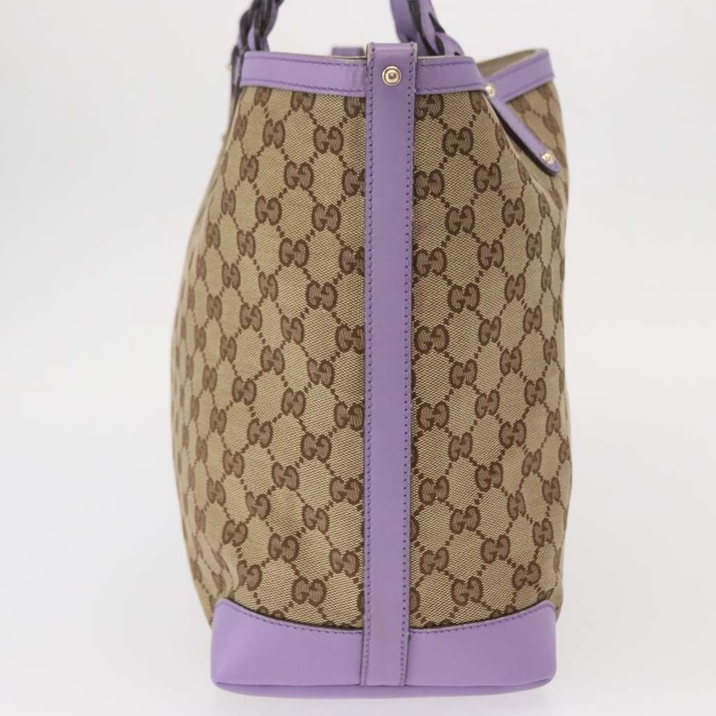 Gucci Vintage tote Beige Canvas Good condition - Inside View