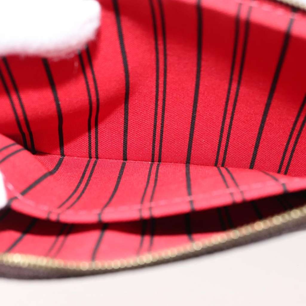 Louis Vuitton Neverfull Pochette Brown Canvas Very good condition - Box View