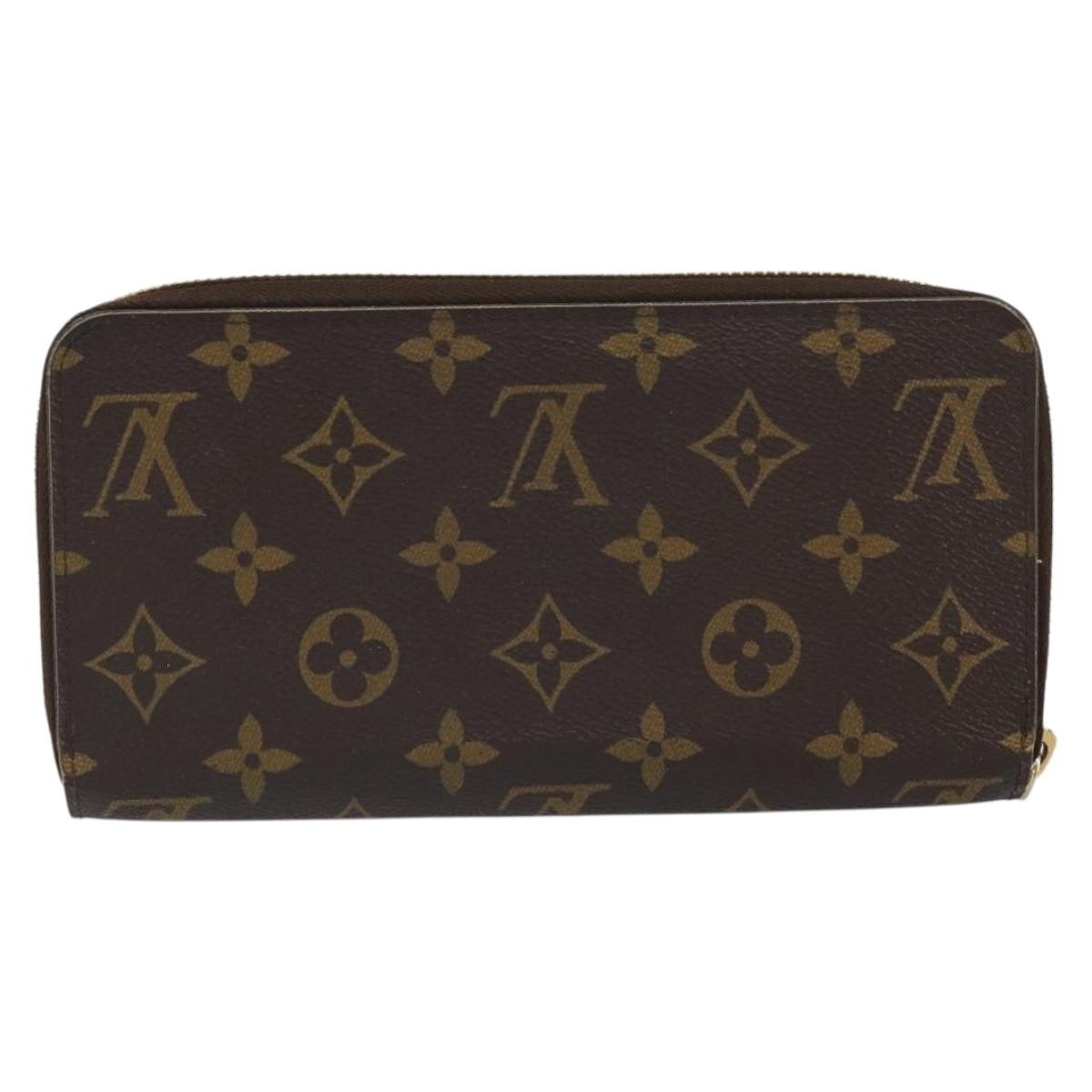 Louis Vuitton Zippy wallet Brown Canvas Good condition - Back View