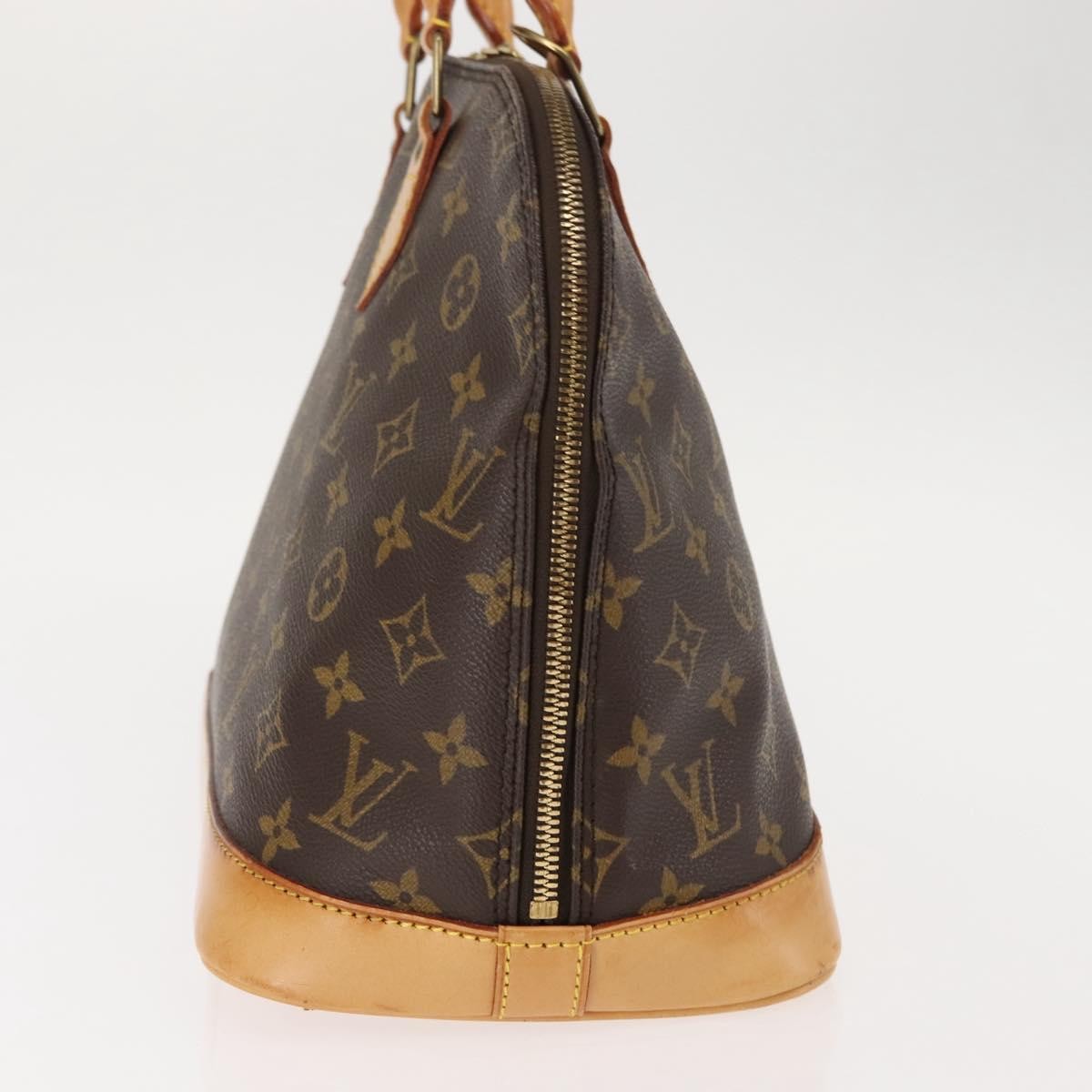 Louis Vuitton Alma Handbag Brown Canvas Good condition - Inside View