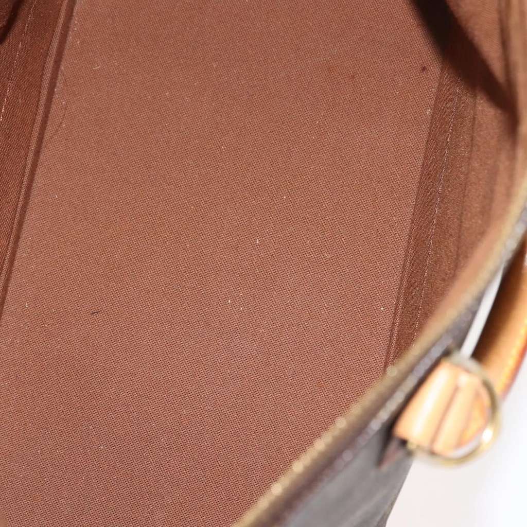 Louis Vuitton Alma Handbag Brown Canvas Good condition - Box View