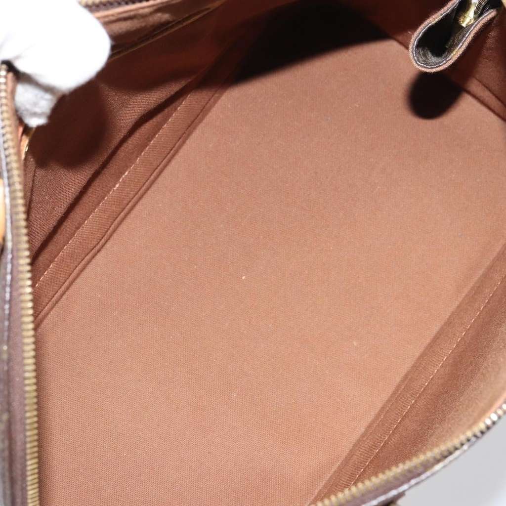 Louis Vuitton Alma Handbag Brown Canvas Fair condition - Box View