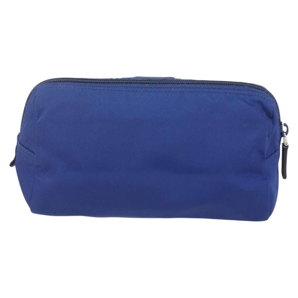 Prada Vintage Pouch Blue Good condition - Back View