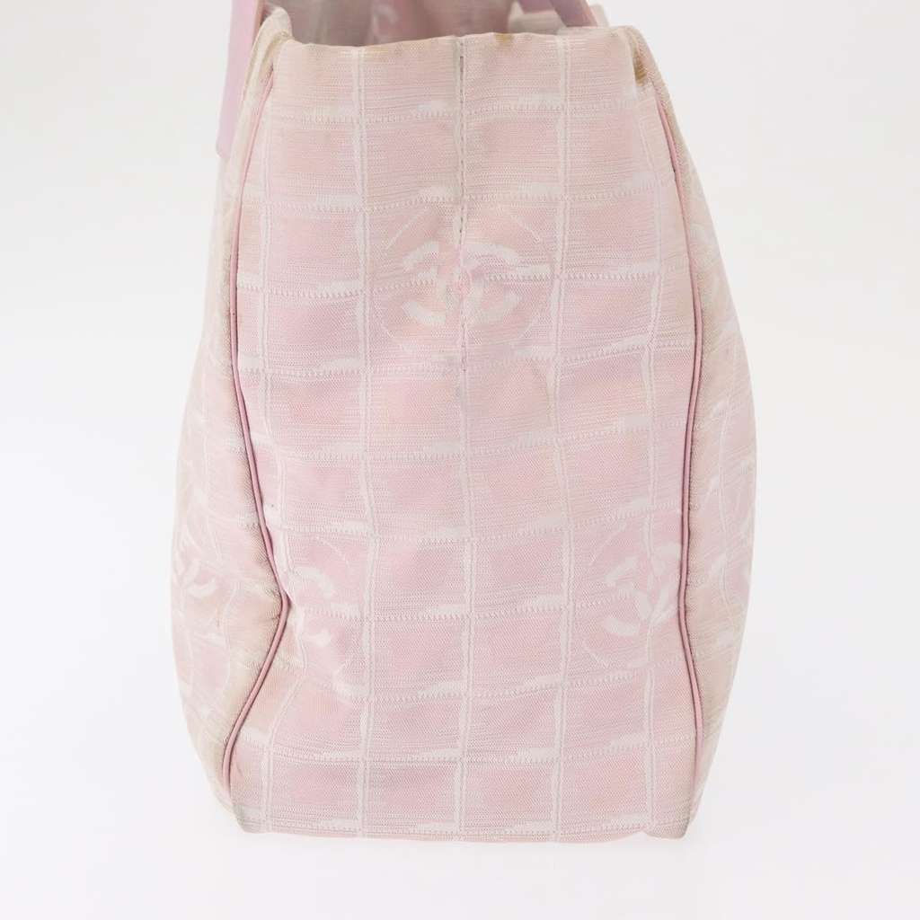 Chanel Travel Line Tote Pink Fair condition - Inside View