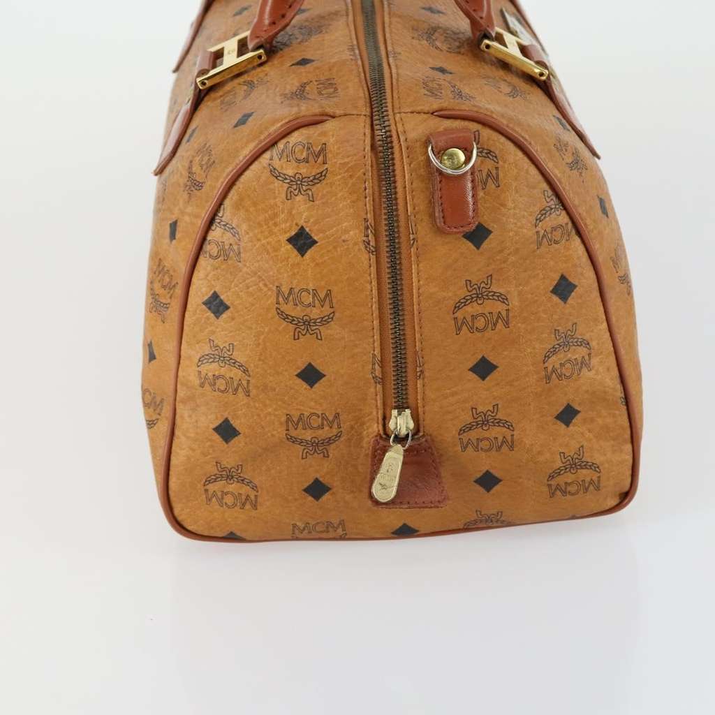 Mcm Visetos logogramme Handbag Brown Canvas Good condition - Model View