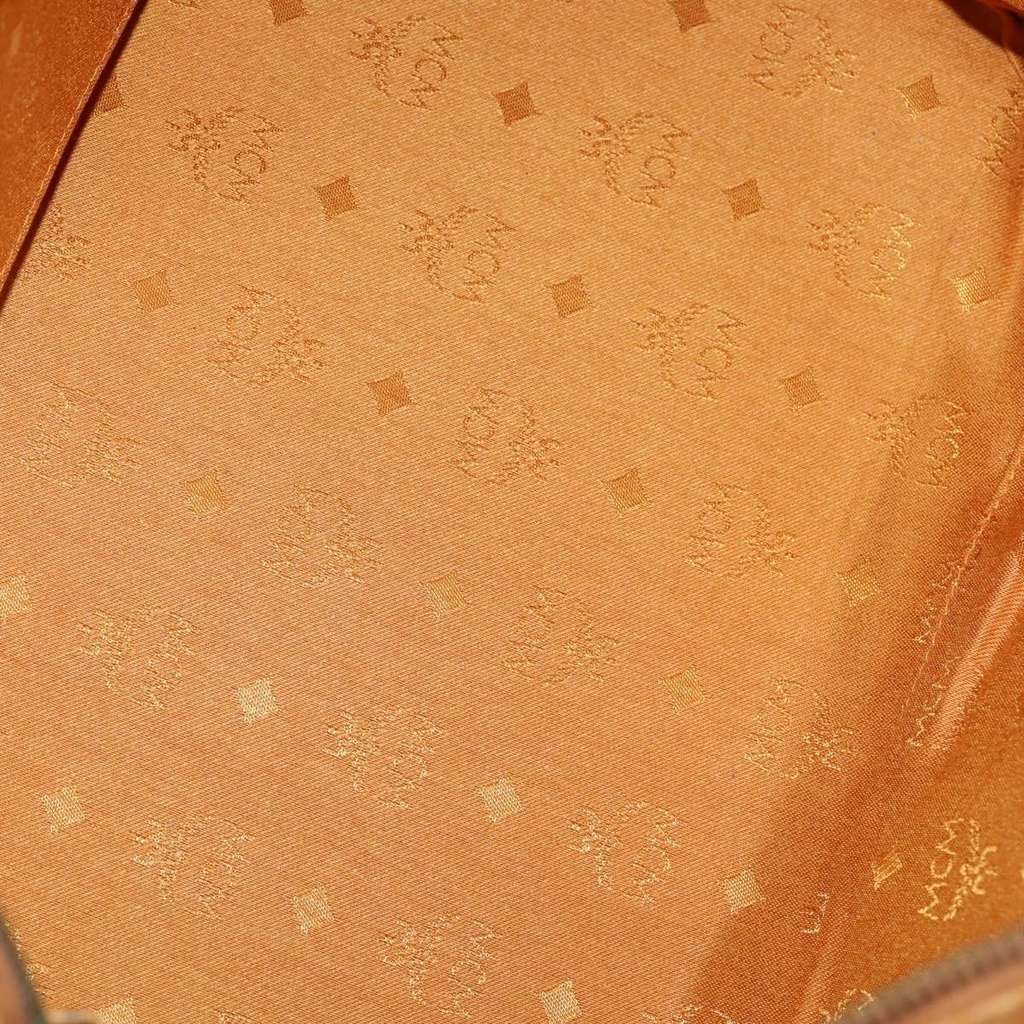 Mcm Visetos logogramme Handbag Brown Canvas Good condition - Box View