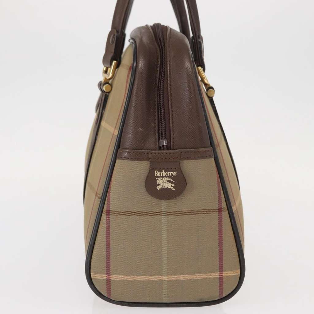 Burberry Nova Handbag Beige Canvas Good condition - Inside View