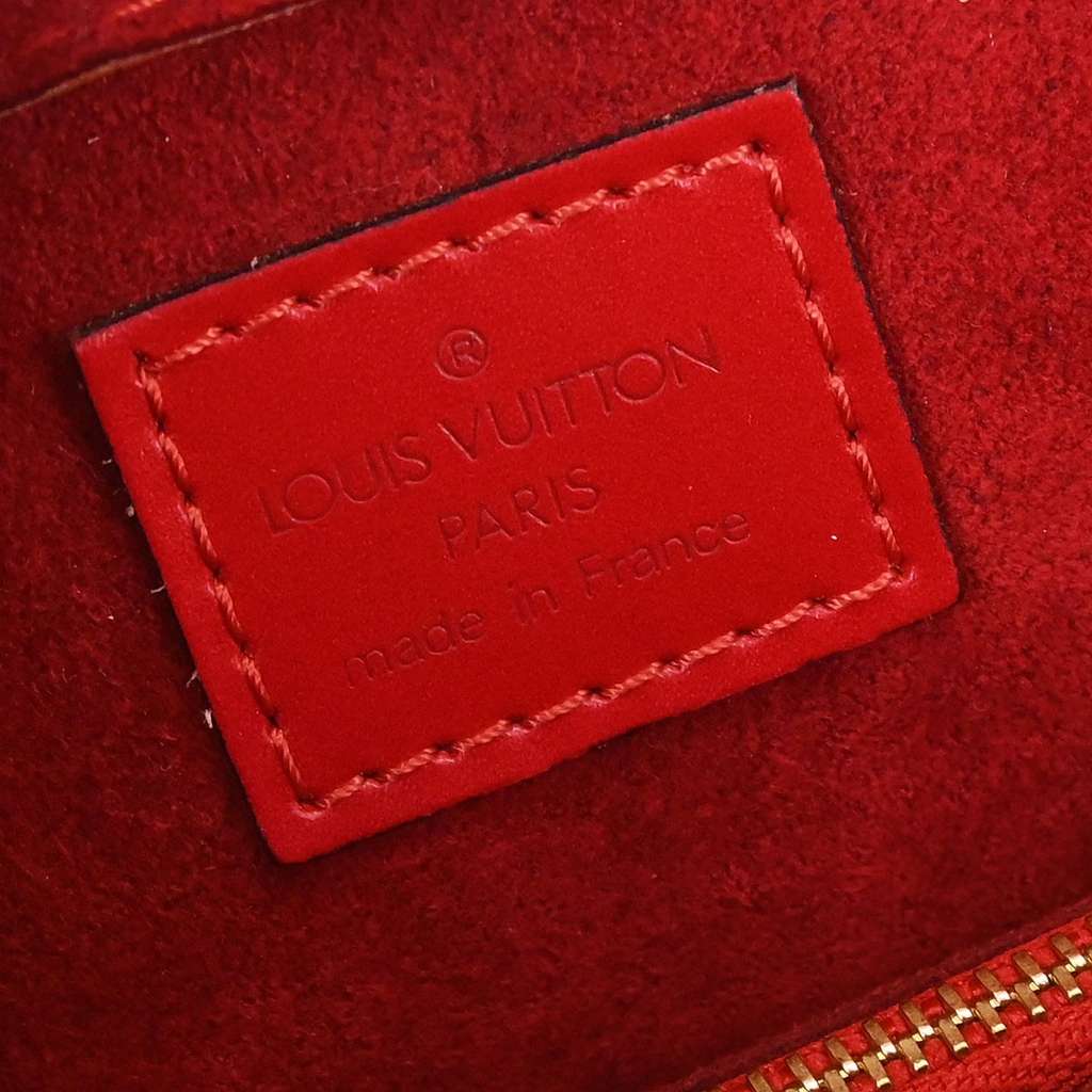Louis Vuitton Pont Neuf Handbag Red Leather Good condition - Model View