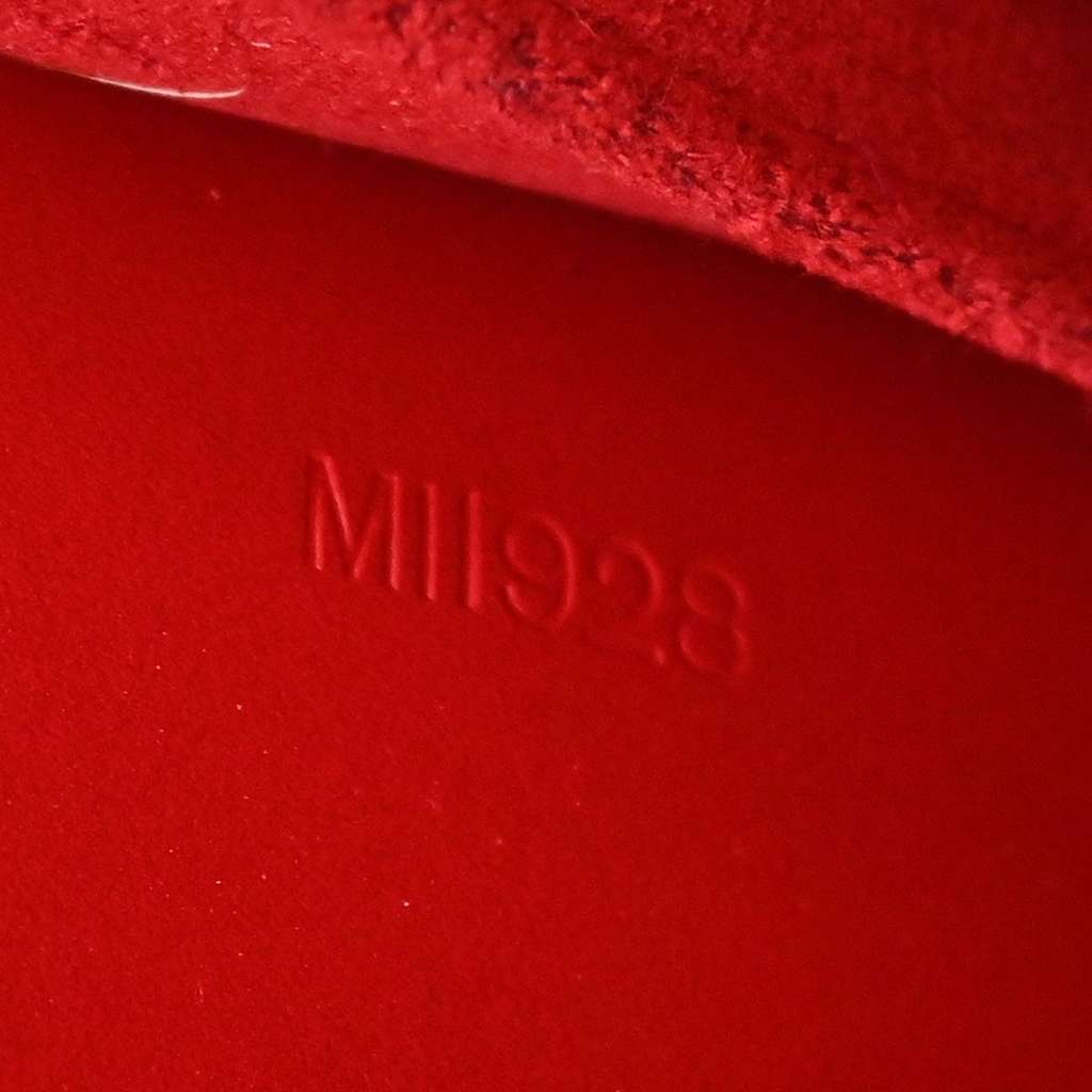 Louis Vuitton Pont Neuf Handbag Red Leather Good condition - Box View