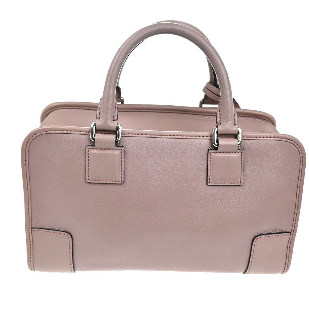 Loewe Amazona NM Bag Pink Leather Good condition - Back View