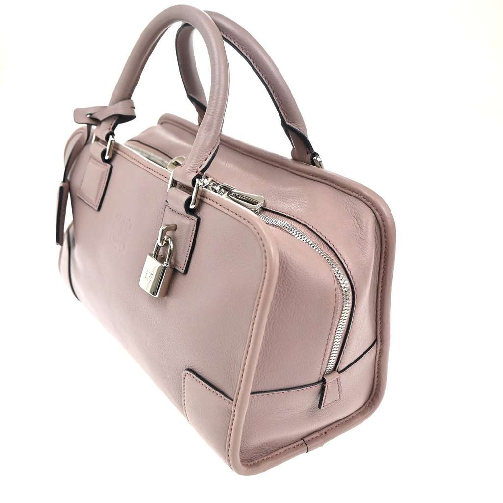 Loewe Amazona NM Bag Pink Leather Good condition - Inside View