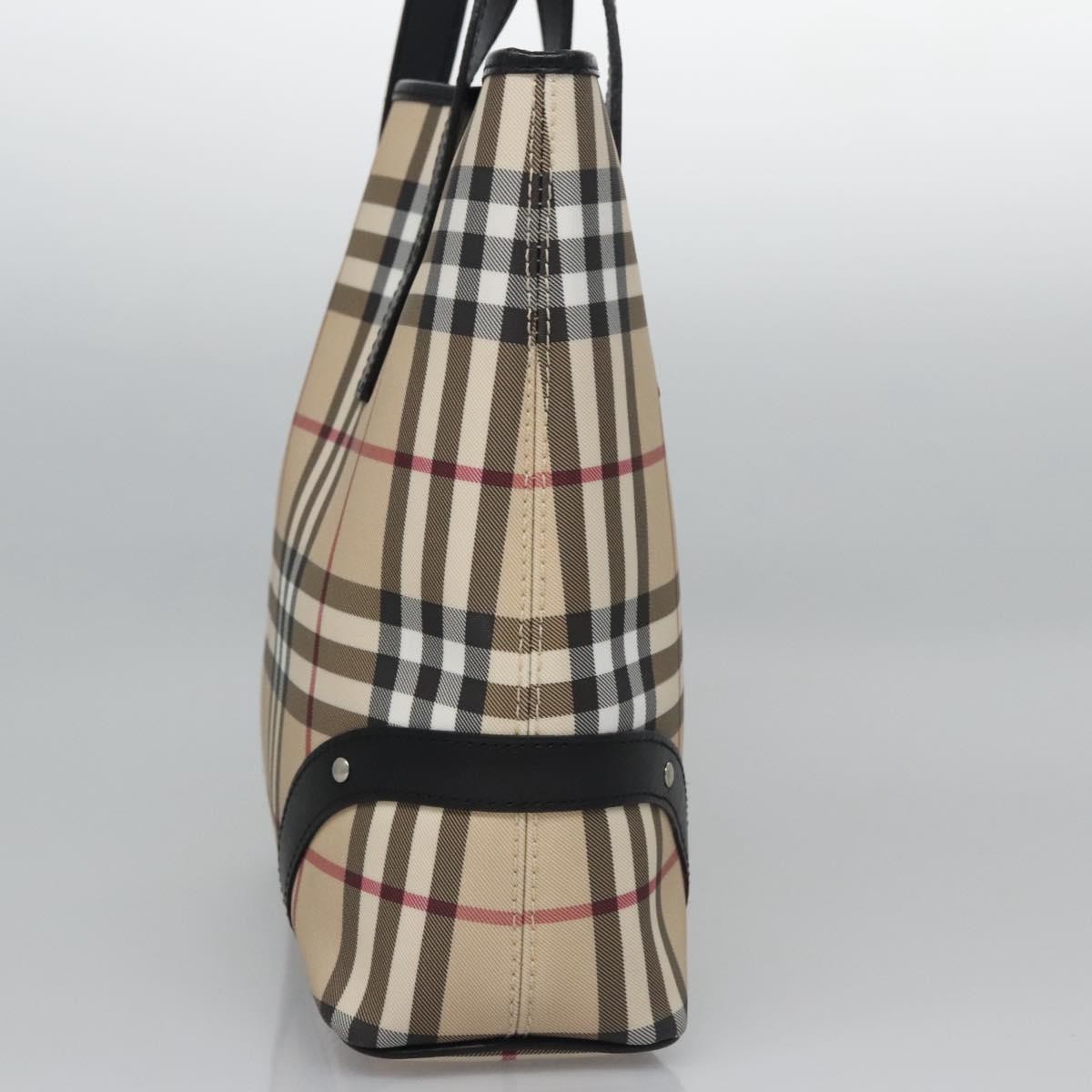 Burberry Vintage Open Tote Beige Canvas Good condition - Inside View