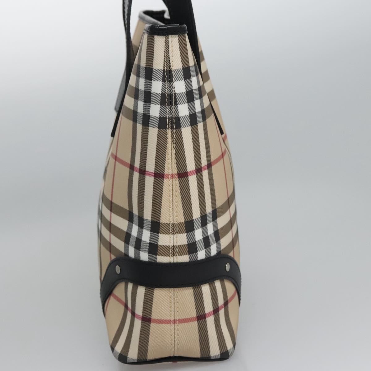 Burberry Vintage Open Tote Beige Canvas Good condition - Model View