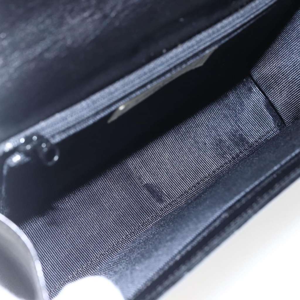 Givenchy Vintage 4G shoulder bag Black Leather Fair condition - Box View