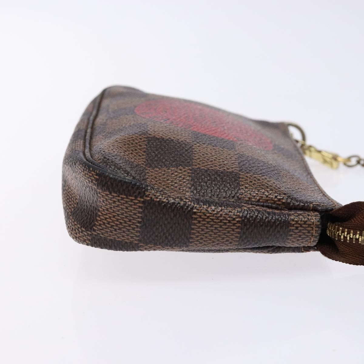 Louis Vuitton Pochette Accessoires Brown Canvas Good condition - Inside View