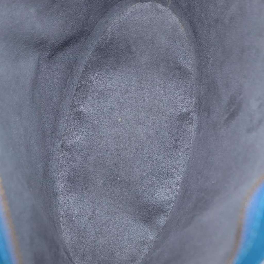 Louis Vuitton Saint Jacques Handbag Blue Leather Fair condition - Box View