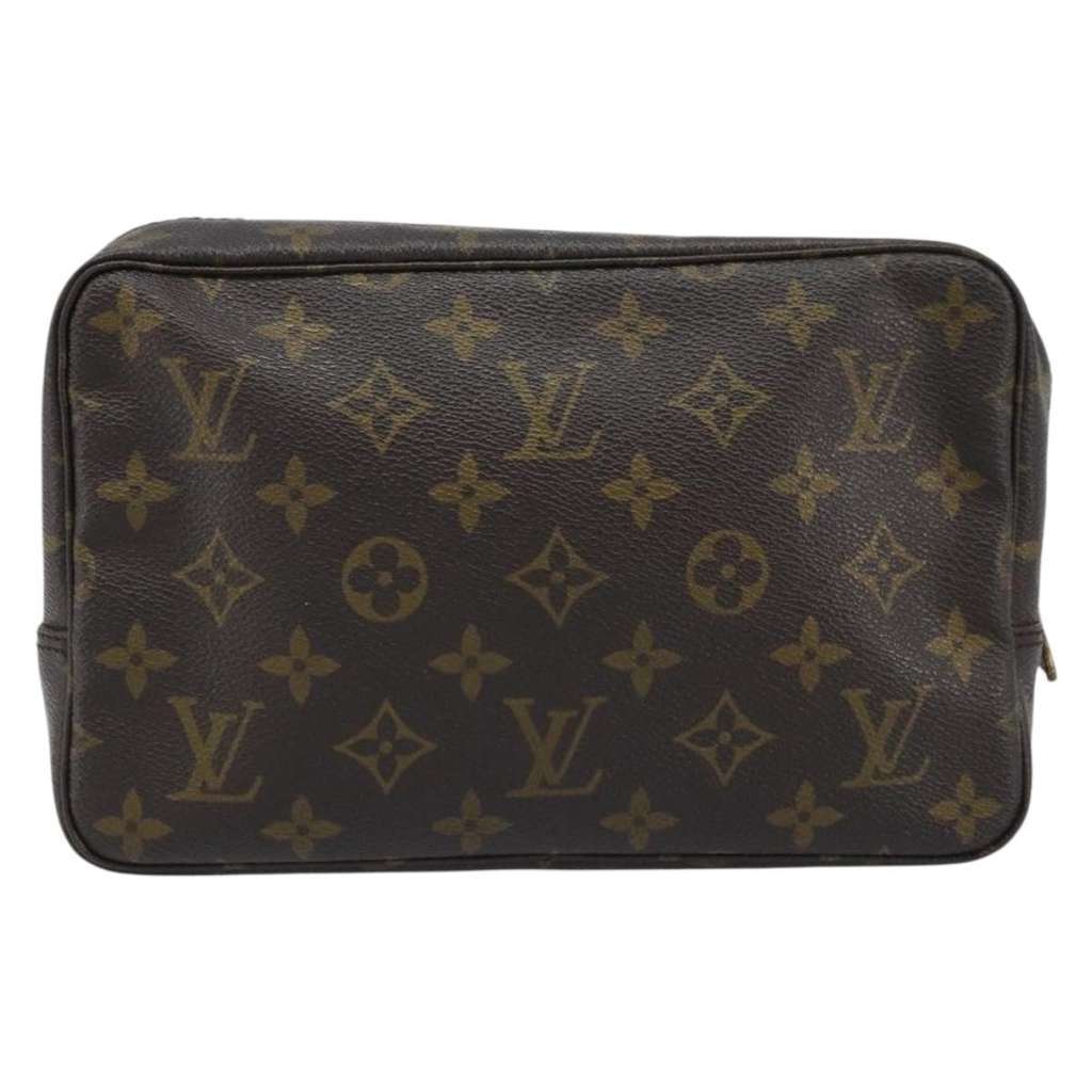 Louis Vuitton Trousse Toilette Brown Canvas Fair condition - Back View