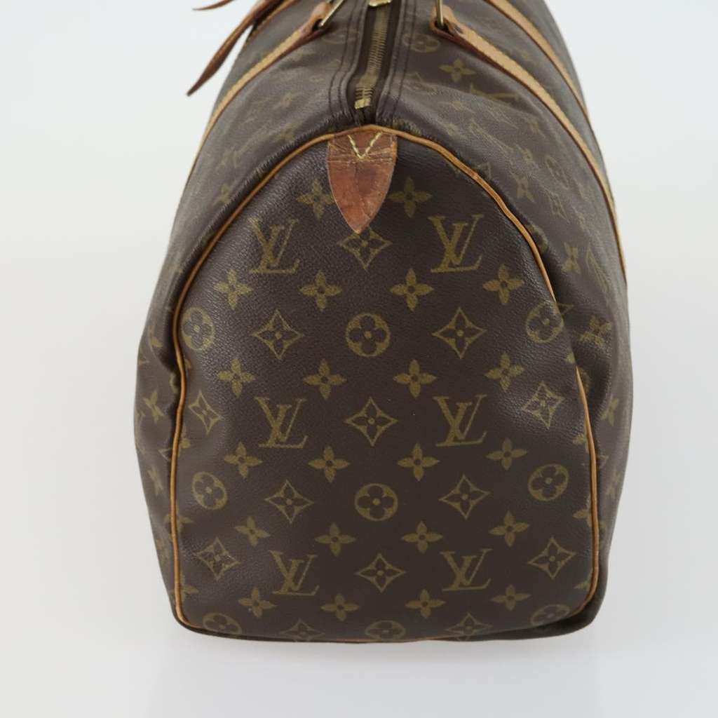 Louis Vuitton Keepall Bag Brown Canvas Fair condition - Inside View