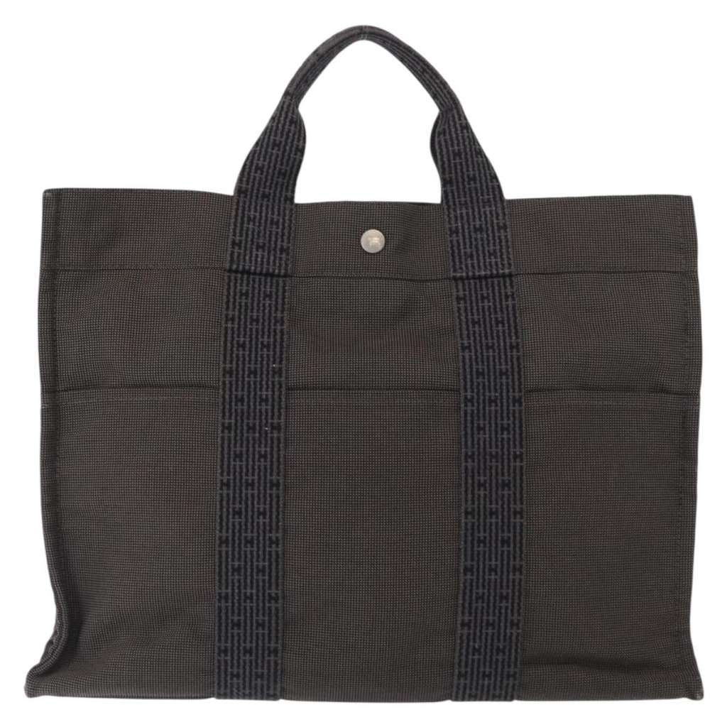 Hermès Fourre-tout Herline Other Canvas Good condition - Back View