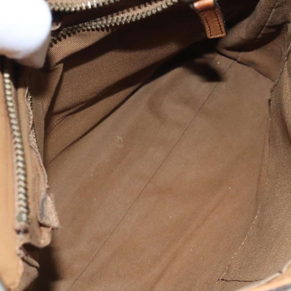 Chloe Vintage Flap shoulder bag Brown Leather Good condition - Box View