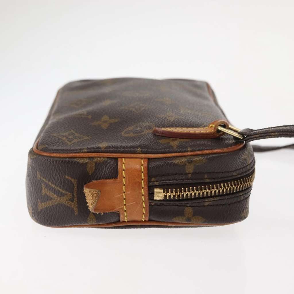 Louis Vuitton Pochette Marly Bandouliere Bag Brown Canvas Good condition - Inside View