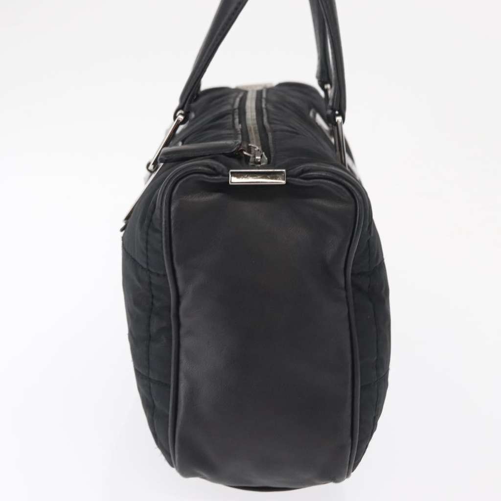 Chanel Square Stitch Boston Bag Black Good condition - Model View