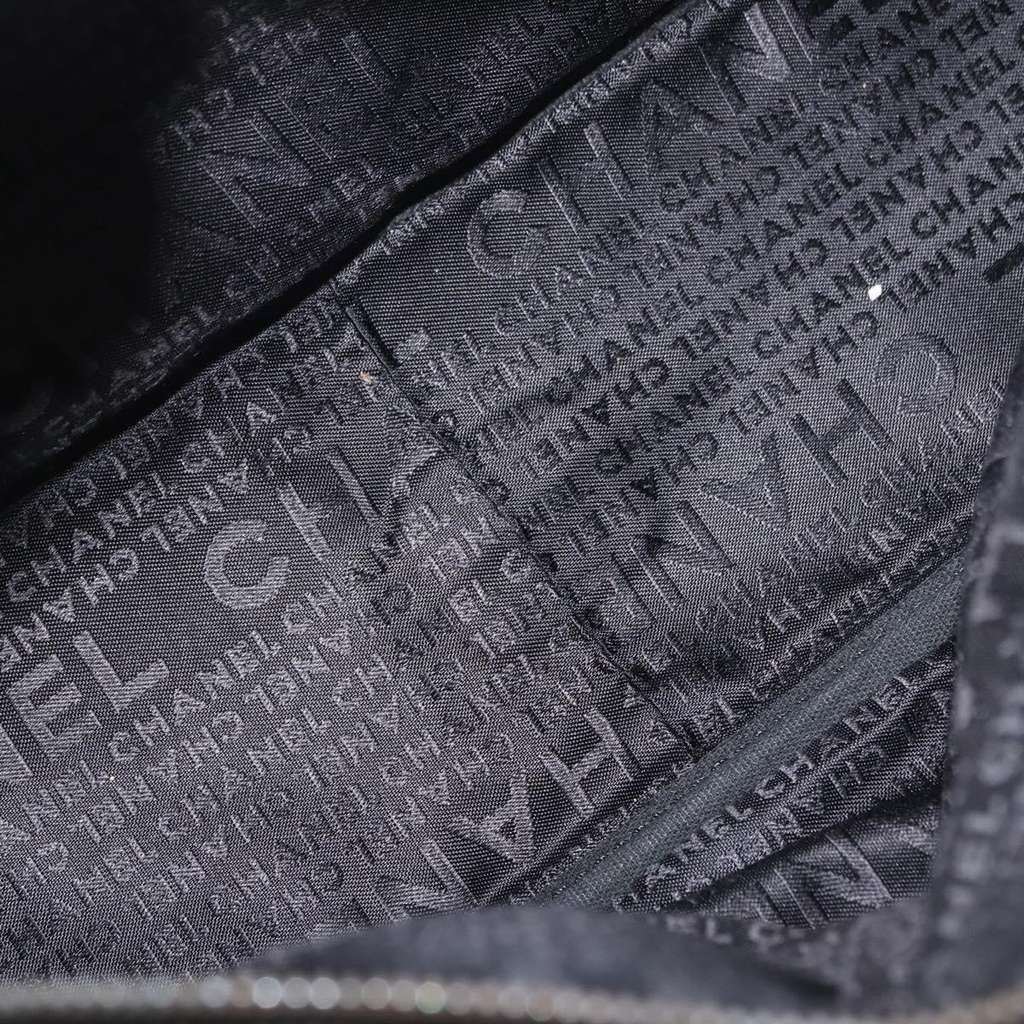 Chanel Square Stitch Boston Bag Black Good condition - Box View