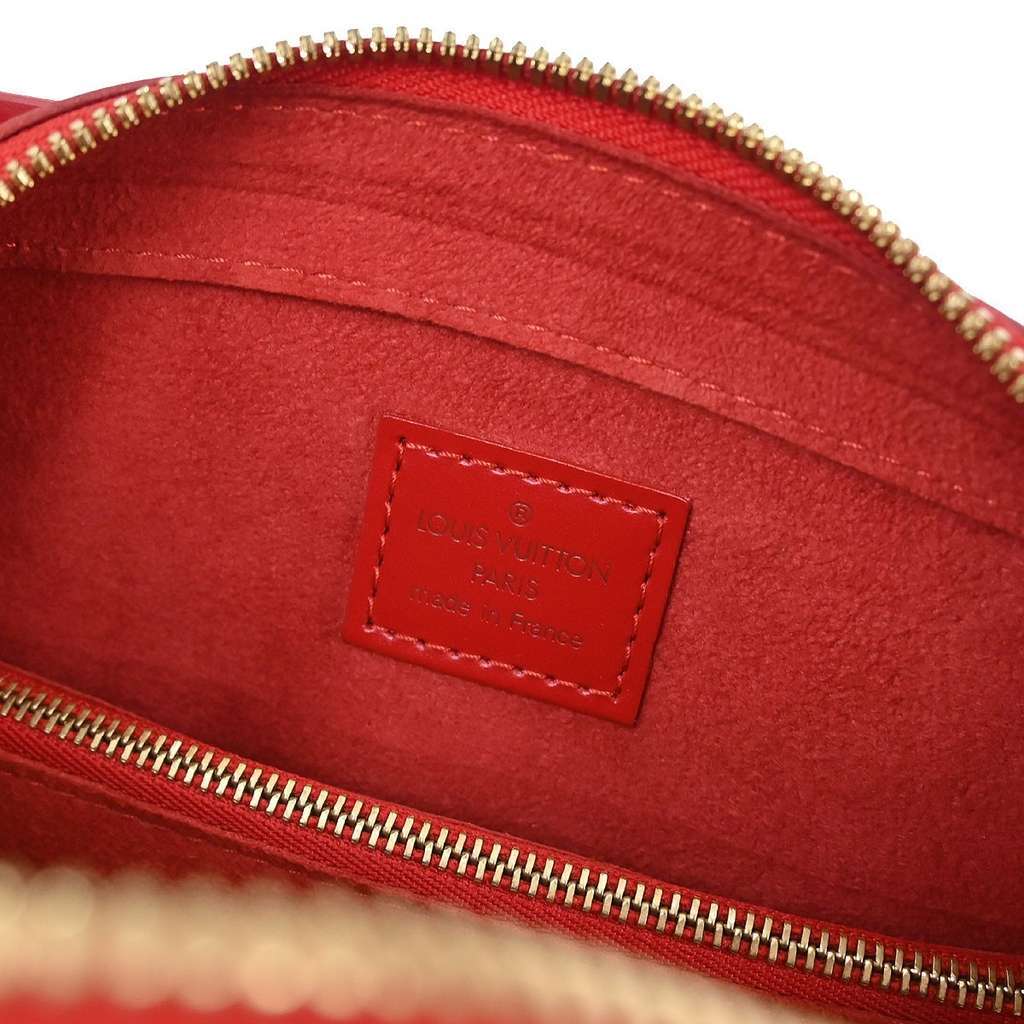 Louis Vuitton Pont Neuf Handbag Red Leather Good condition - Box View