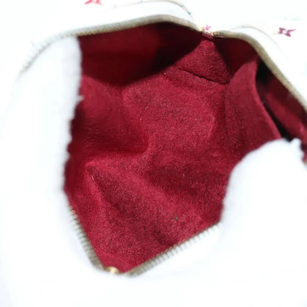 Louis Vuitton Wapity Trousse Pouch Silver Canvas Good - Box View