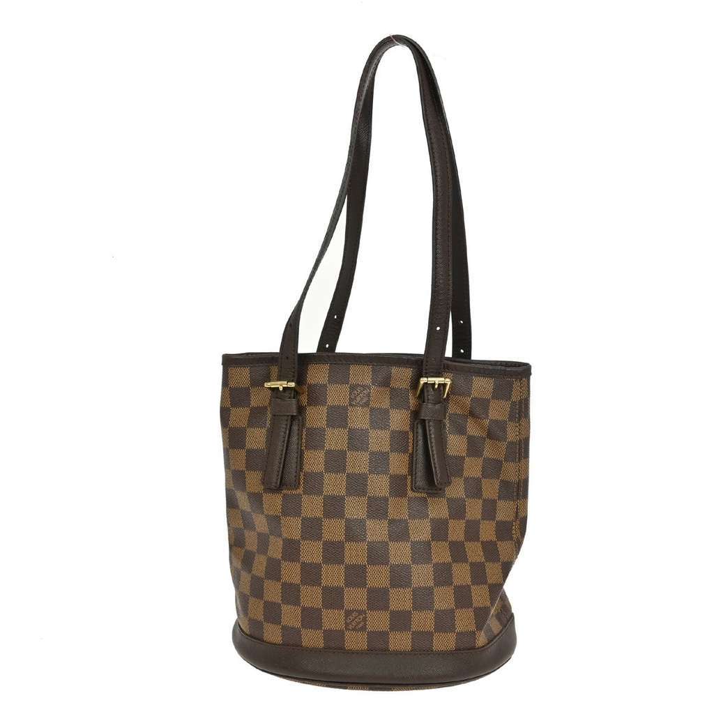 Louis Vuitton Marais Brown Canvas Good condition - Back View