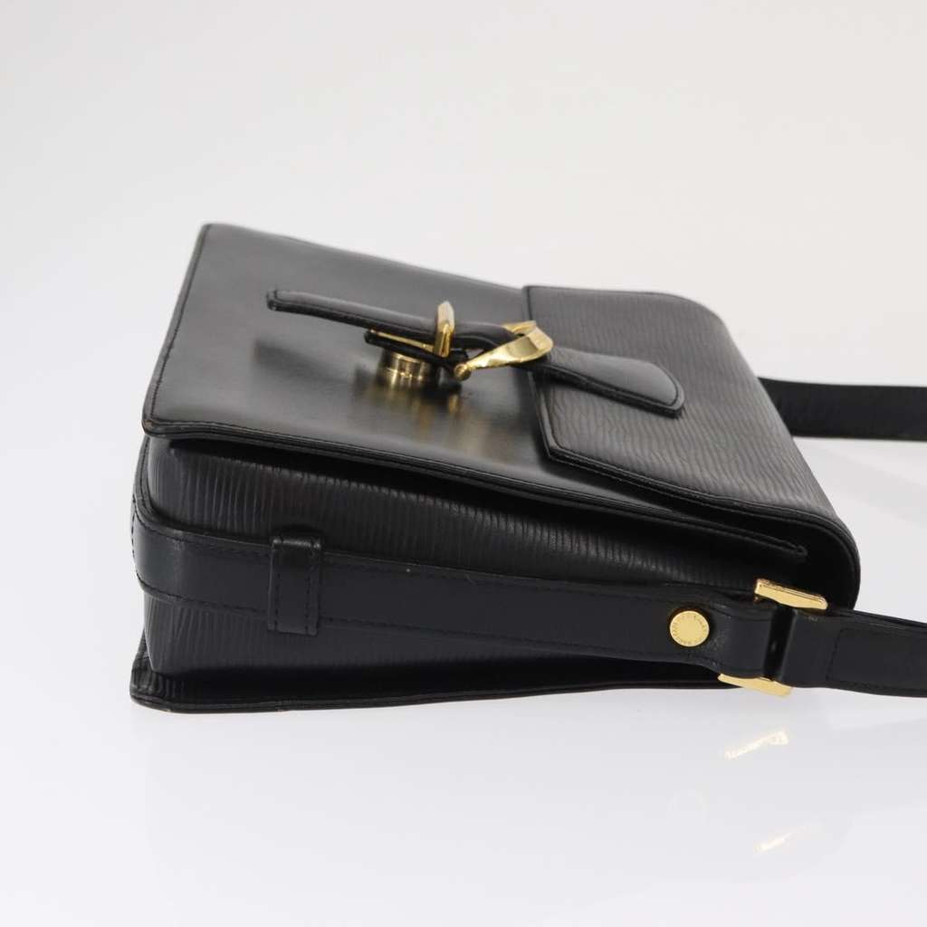 Valentino Garavani Vintage shoulder bag Black Leather Fair condition - Inside View