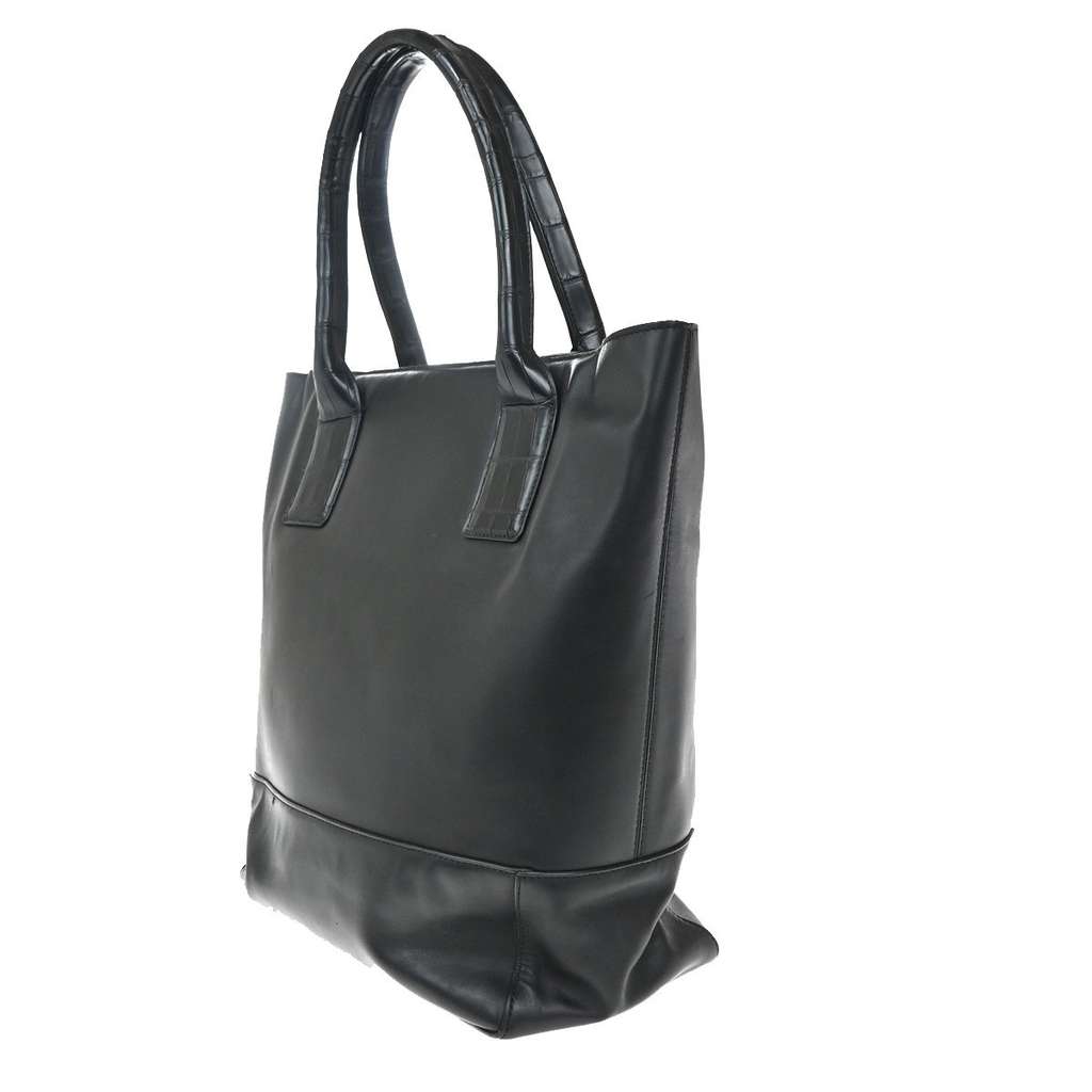 Bottega Veneta Open Tote Black Leather Good condition - Model View